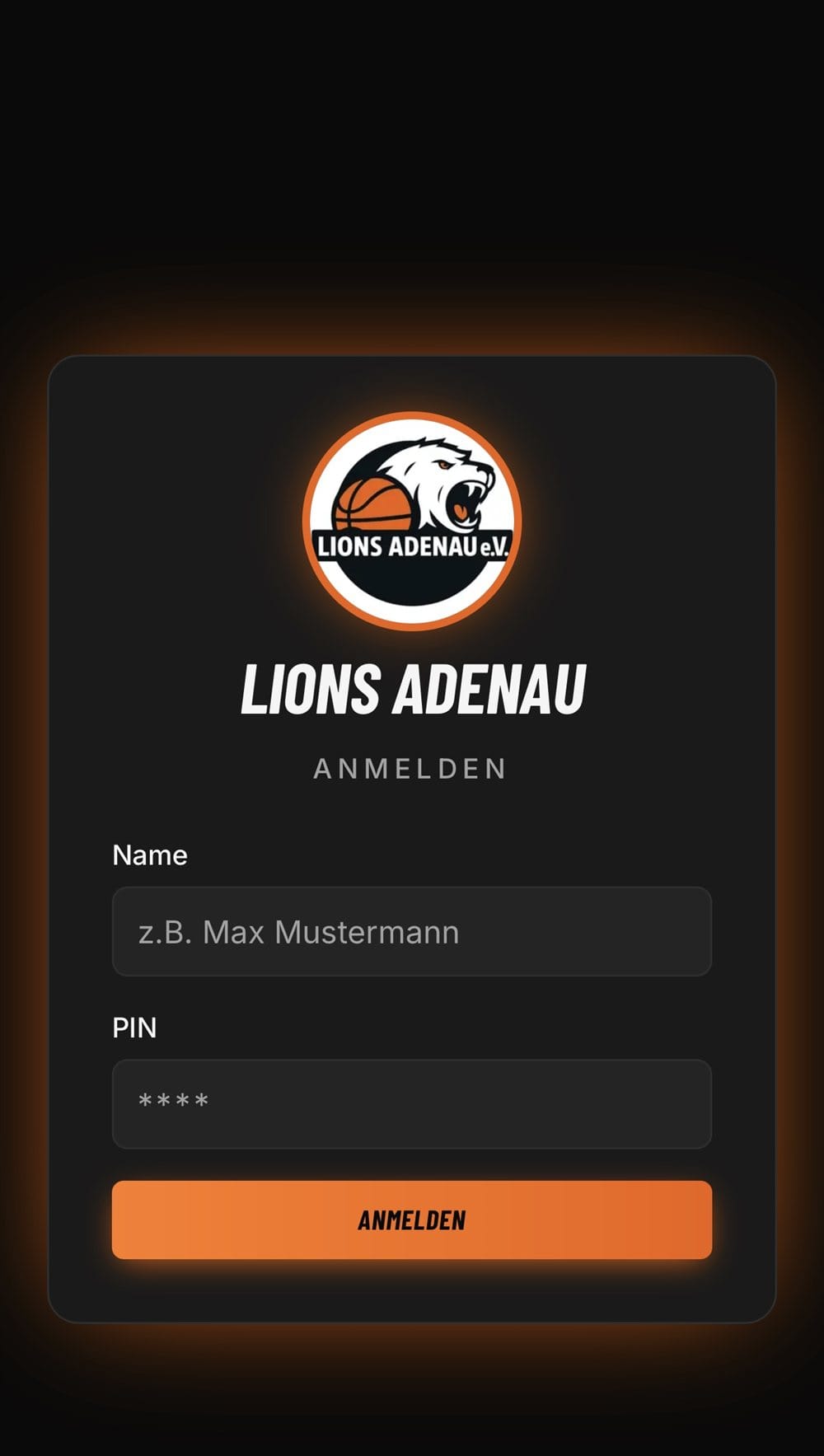 Lions Adenau App-Screenshot
